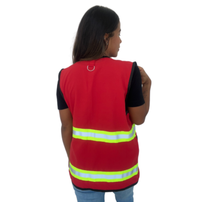 Colete Unissex Personalizado Vermelho - Image 5