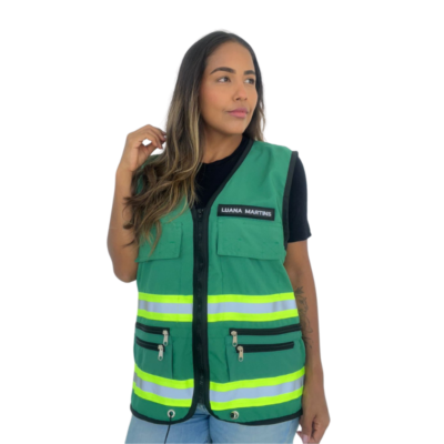 Colete Unissex Personalizado Verde - Image 4