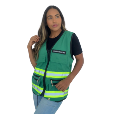 Colete Unissex Personalizado Verde - Image 5
