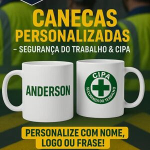 Canecas Personalizadas de Louça e Polimero
