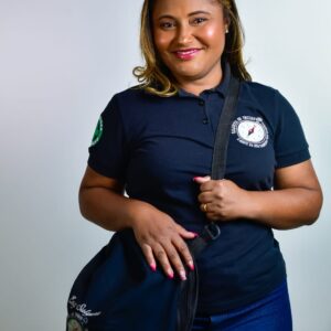 Camisa gola polo personalizada e bolsa porta EPI