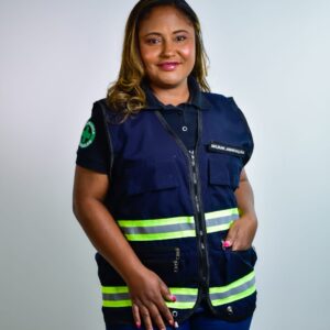 Colete personalizado refletivo Azul